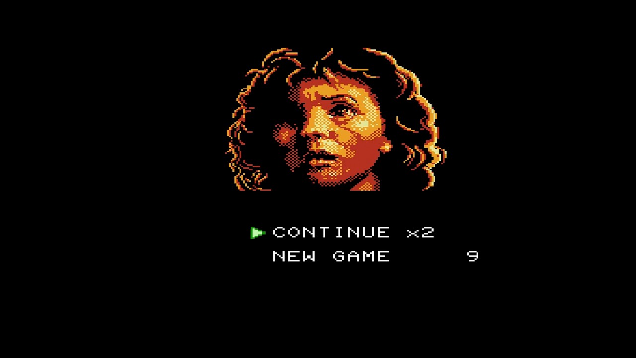 Die Hard - Continue and Game Over Screens