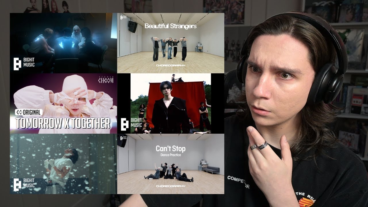 DANCER REACTS TO TXT | 'Beautiful Strangers' / 'Can't Stop' / YEONJUN 'No Labels' MVs & Dance Videos