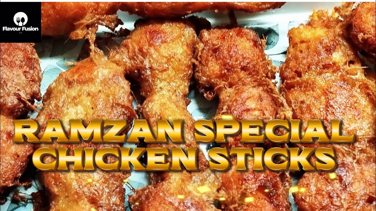 Crispy Chicken sticks recipe Iftar Special Starter | Chicken Sticks Banana Ka Tarika |