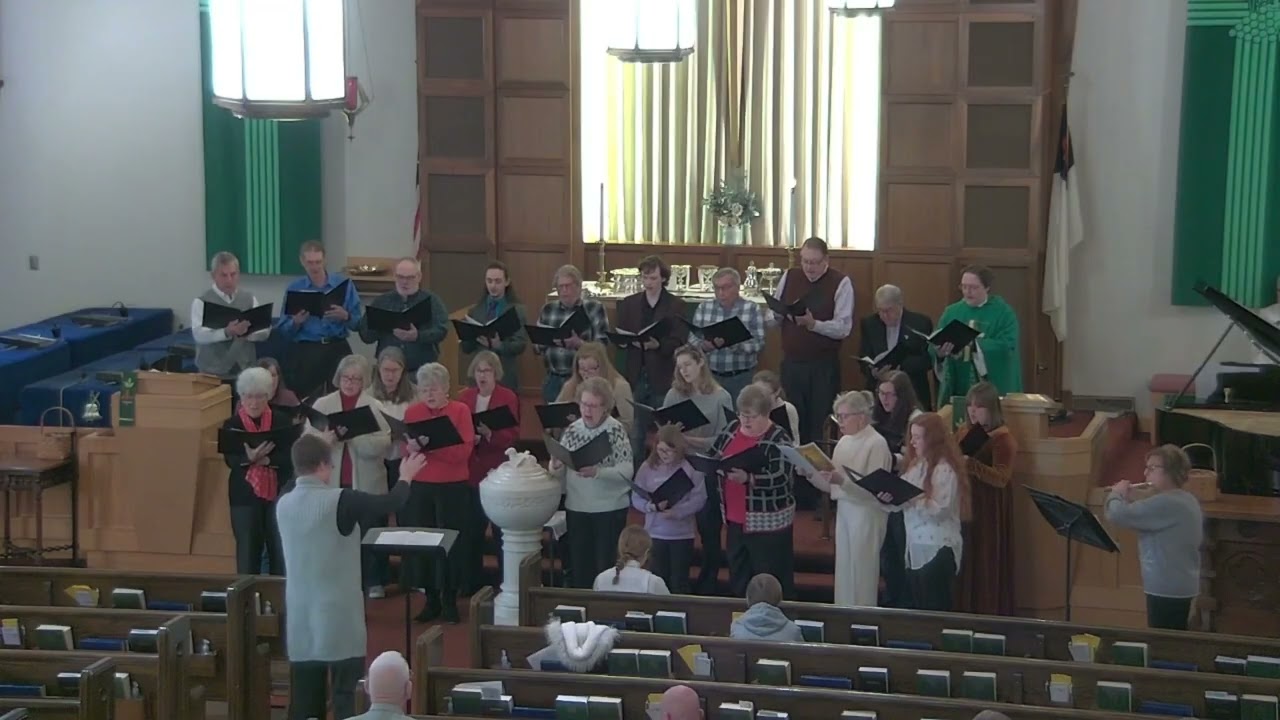 Choir Sings Here I Am Lord