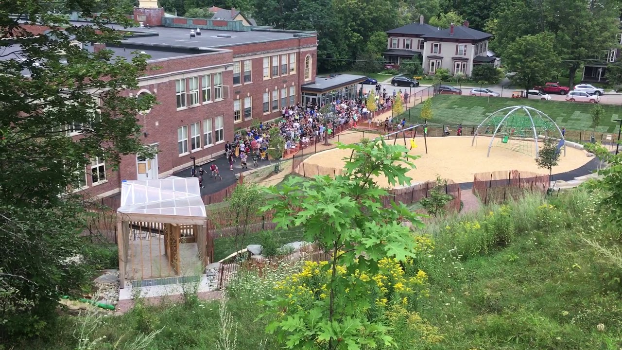 New Upper Playground at UES Montpelier.