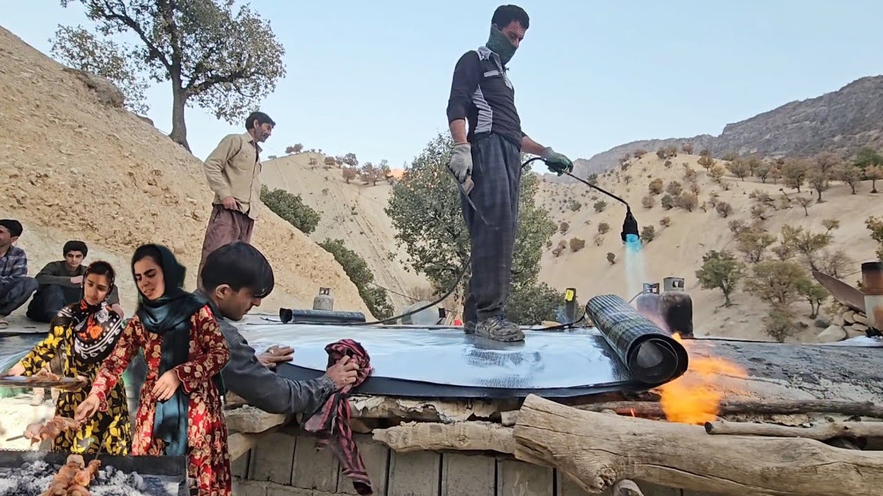 Fixing Our Roof 🛠️🔥 Sealing the House Before Winter Comes