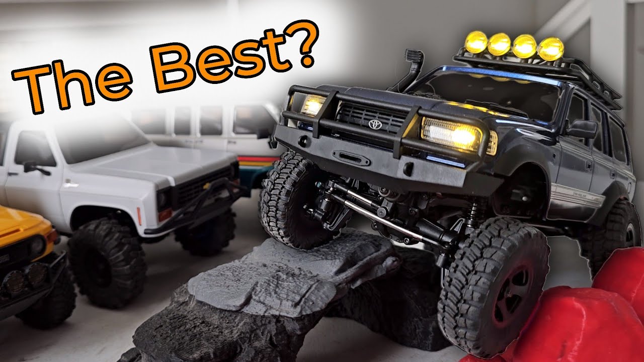 FMS FCX18 Toyota LC80 . The Best 18th Scale 4x4 of 2023?
