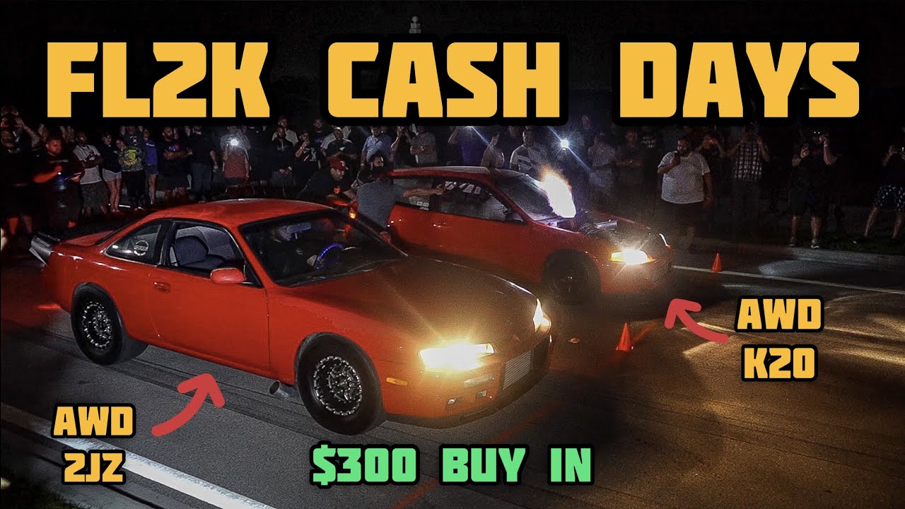 FL2K21 MEXICO CASH DAYS | 2 полноприводных Civic Turbo K, 2 полноприводных JZ 240SX, 2 Tesla Plai...