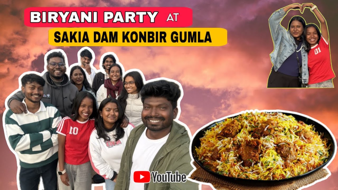 Exploring Gumla: Biryani Party at Sakia Dam!📍 Jharkhand Tourism