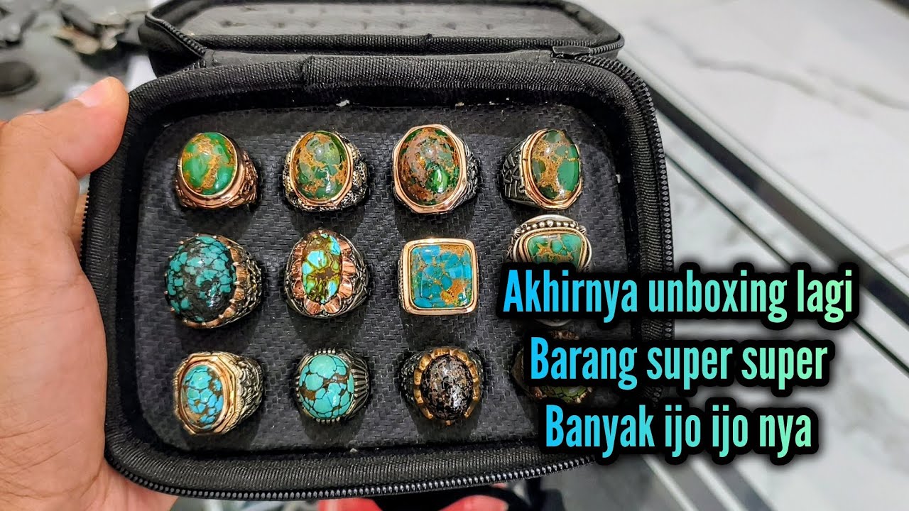 Unboxing batu pirus premium