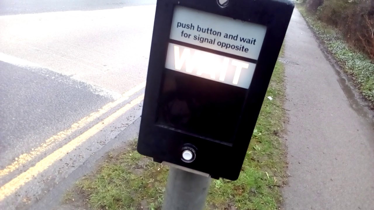 UK Traffic Lights Pedestrian Crossing