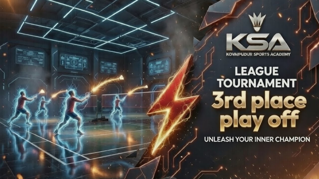 Rohan/Sethu vs Siddharth/Sriram | 3rd Place Play-off | KSA Badminton League 2026