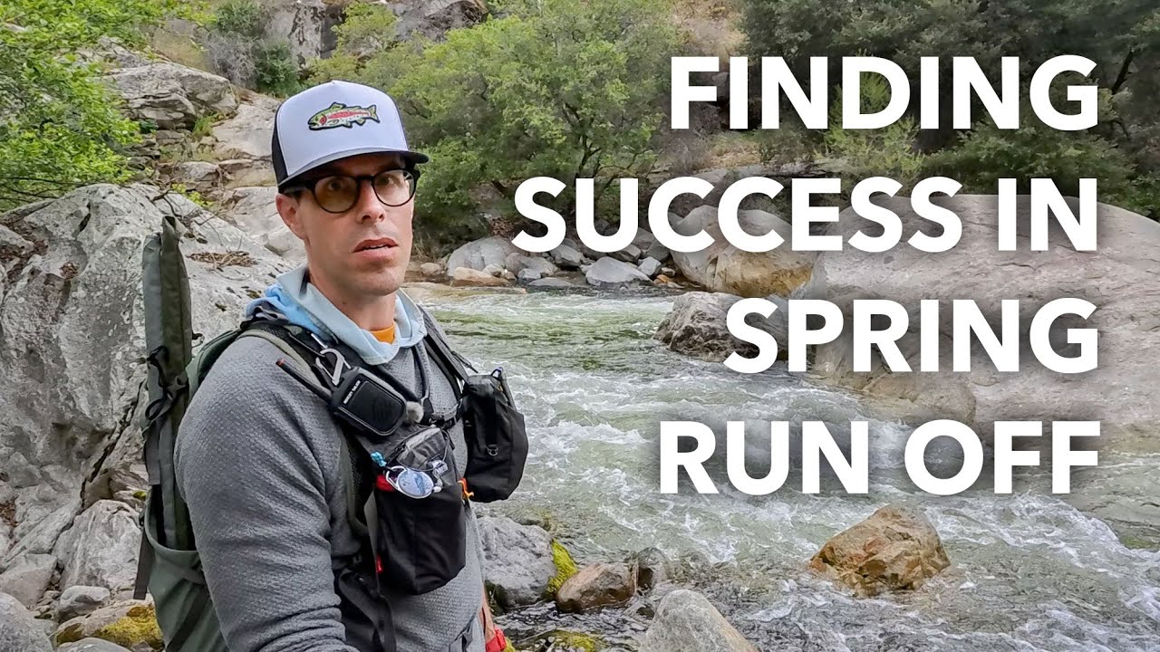 Spring run off challenges, Tenkara fly fishing w/ Suntech TB40F - May '25 (4K)