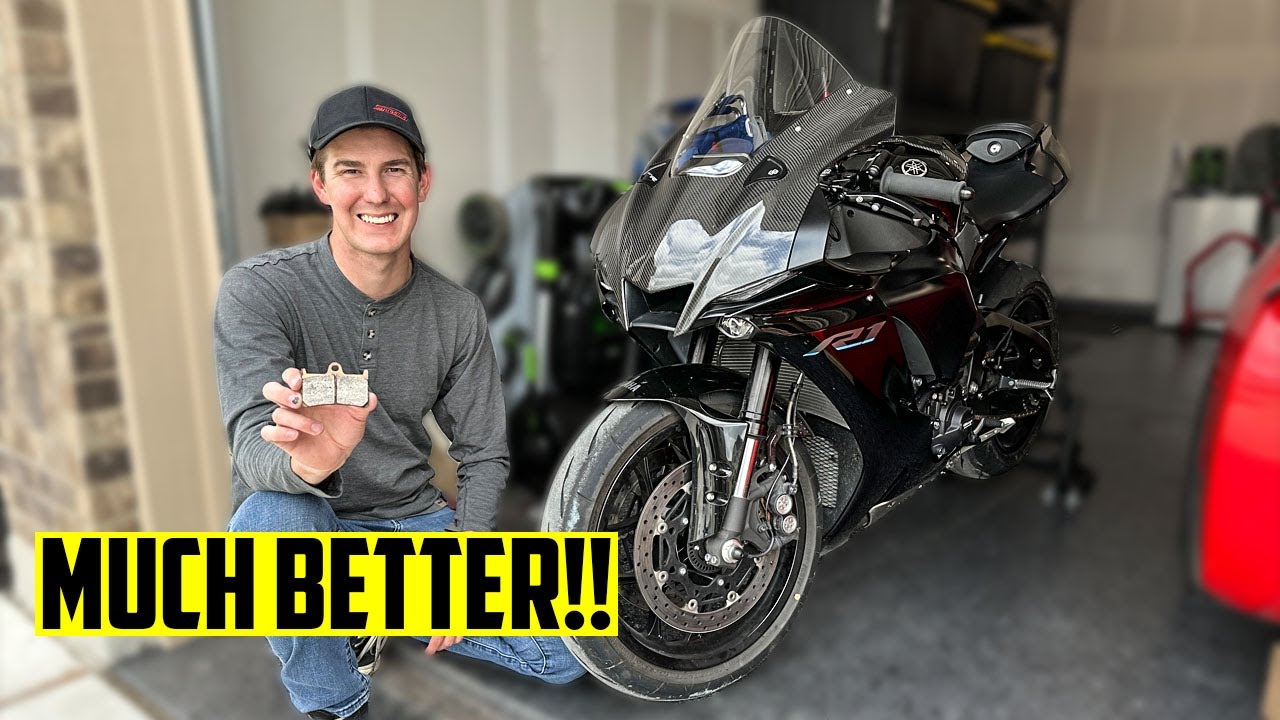 Stock R1 Brakes Suck - DIY Track Day Prep