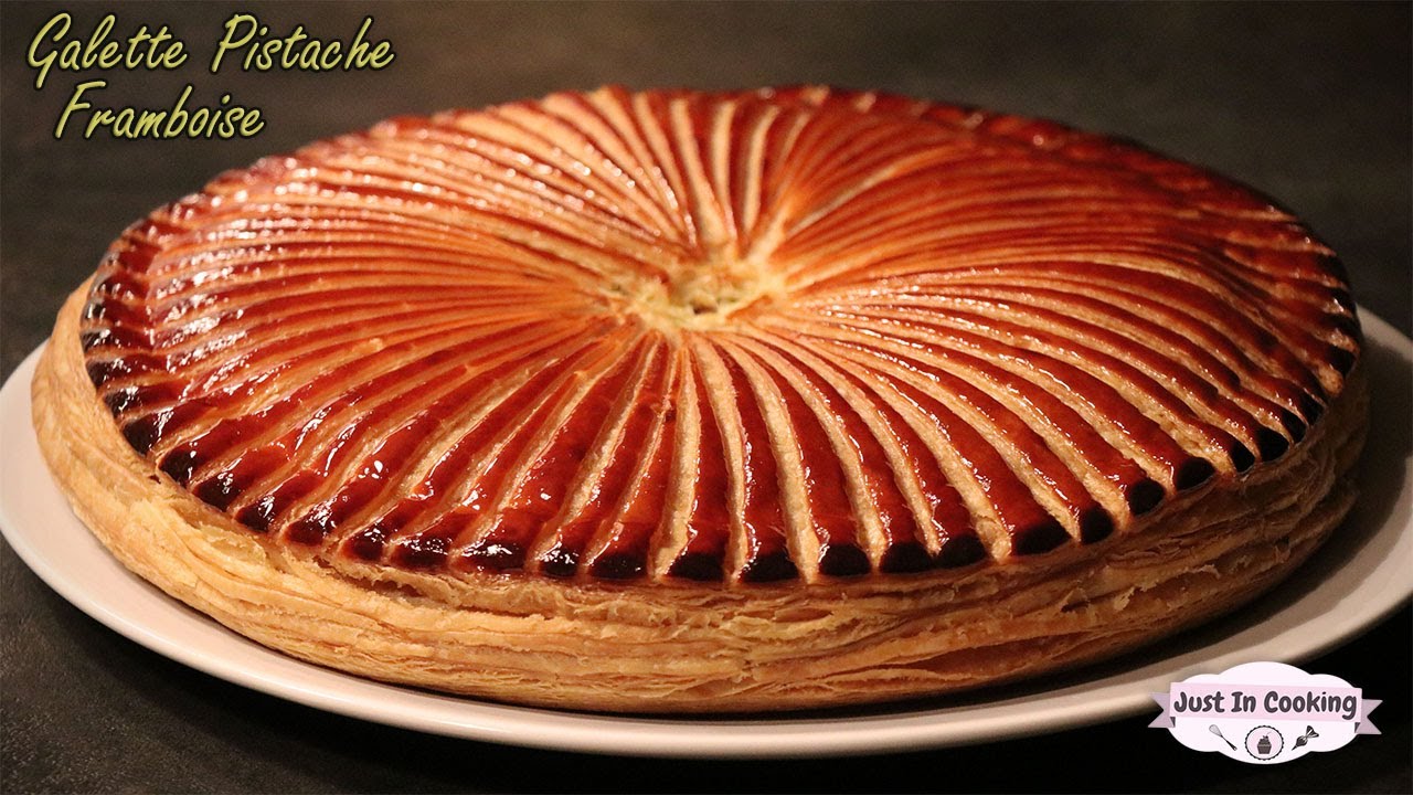 Recette de Galette des Rois Pistache Framboise