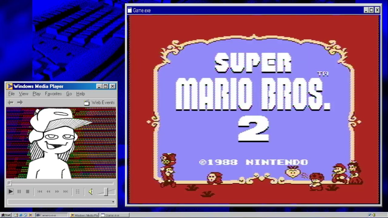 Mario and the gang commit regicide | Super Mario Bros 2 on NES