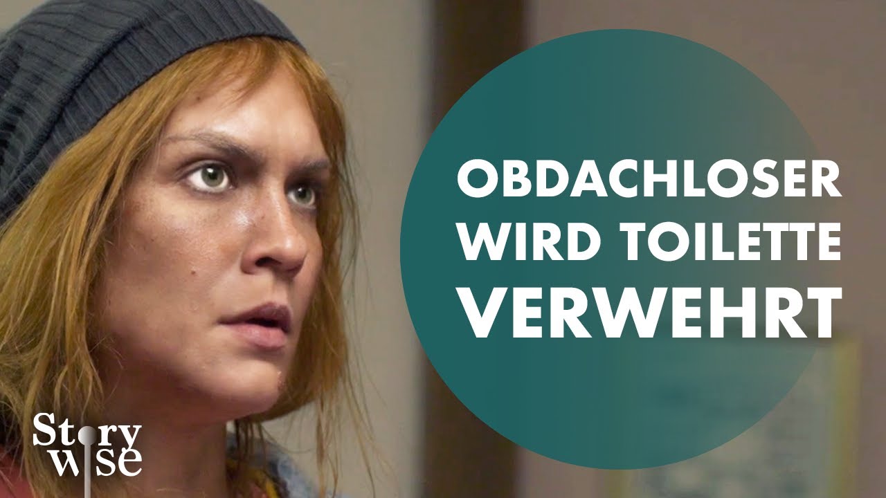 Obdachloser wird Toilette verwehrt | @DramatizeMeDeutsch