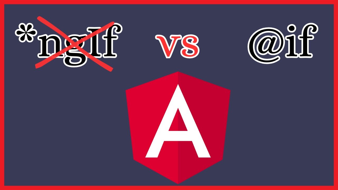 Angular 17 New control flow SYNTAX for templates