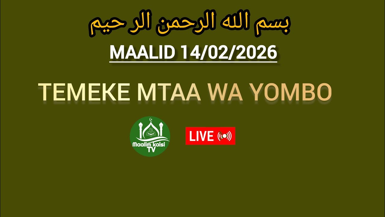 #live_hadhara  YA MAULID TEMEKE SOKOTA KWA  SHEIKH ADAM