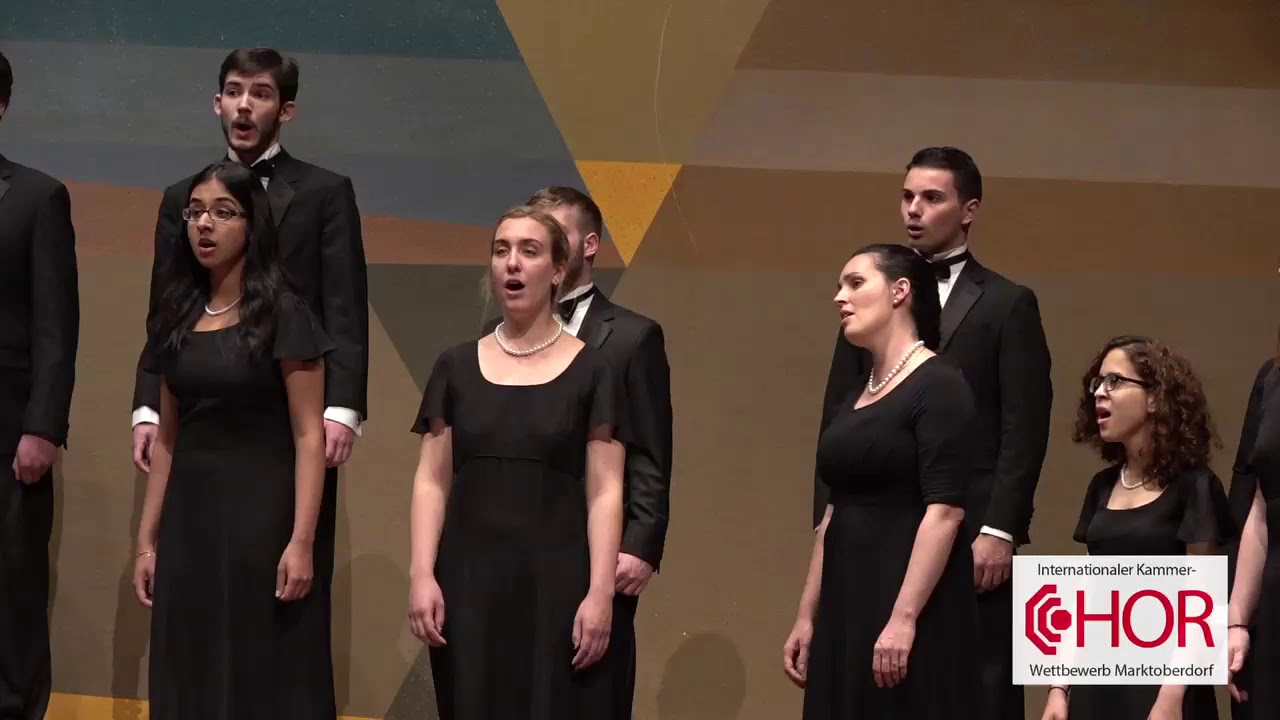 Rutgers University Kirkpatrick Choir (USA): Die mit Tränen säen, ICCC Marktoberdorf 2019