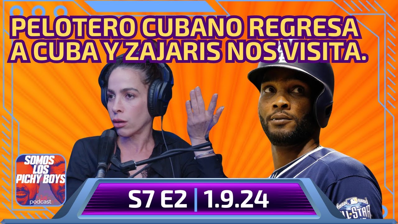 Pelotero de grandes ligas regresa a Cuba y hoy tenemos a Zajaris con sus locuras. | Podcast 01.09.24