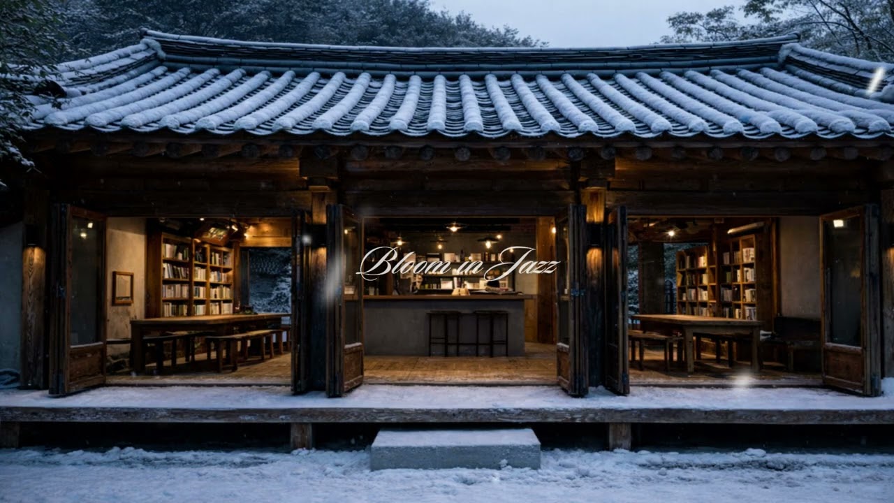 Cafe R&B Jazz PlaylistㅣSmooth & Moody из книжного кафе в горахㅣБез рекламы