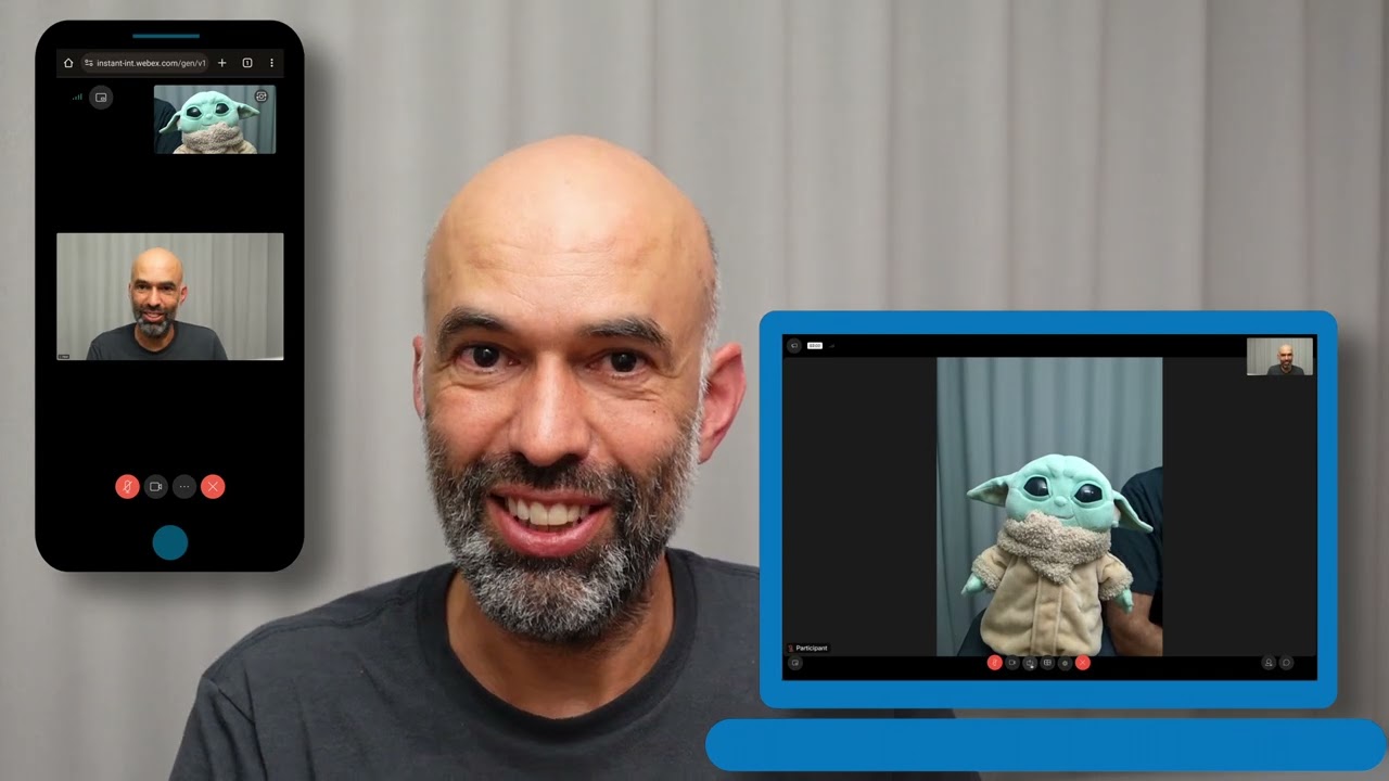 Client-less, Instant Meetings (no app required) with Cisco