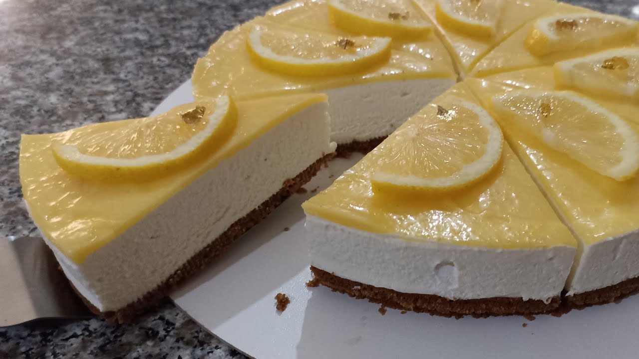 Easy No-Bake Lemon Cheesecake Recipe!!