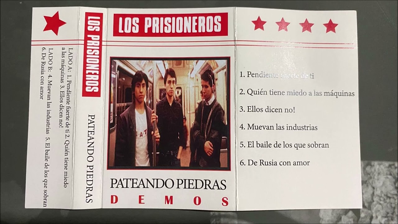 LOS PRISIONEROS - PATEANDO PIEDRAS DEMOS 1986 (CASSETTE RIP)