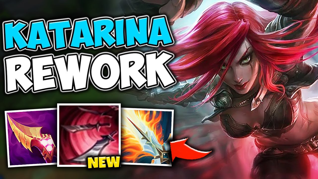 KATARINA REWORK MAKES DAGGERS APPLY ON HIT EFFECTS! (SEASON 11 KATARINA) - League of Legends