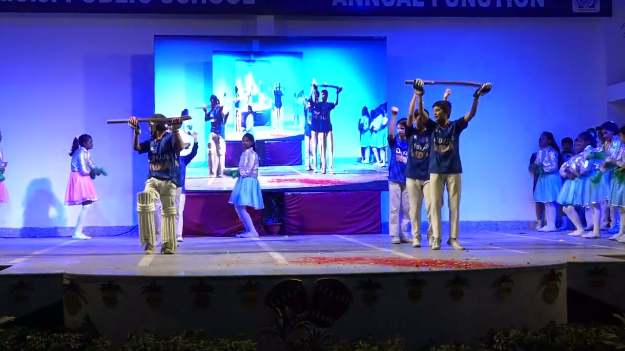 Sports Theme dance By 3 to 5, Annual Function 2022-23, #NewRSJPublicSchool Vasant Vihar