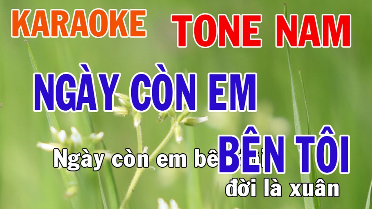 Ngày Còn Em Bên Tôi Karaoke Tone Nam Nhạc Sống - Phối Mới Dễ Hát - Nhật Nguyễn