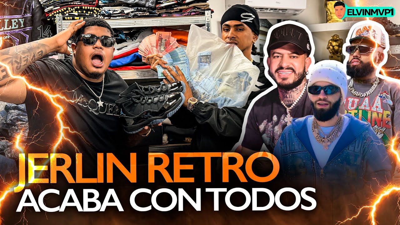 JERLIN RETRO REGALA RD$2,000,000 QUIEN ENCUENTRE TENIS FALZO 😳 ¿fuertes declaracióne?⏰ ELVINMVP 10 🎥