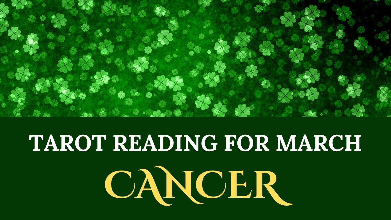 ✨❤️ Cancer Tarot Reading for March 2025 🌠 Your patience will be rewarded! 💫