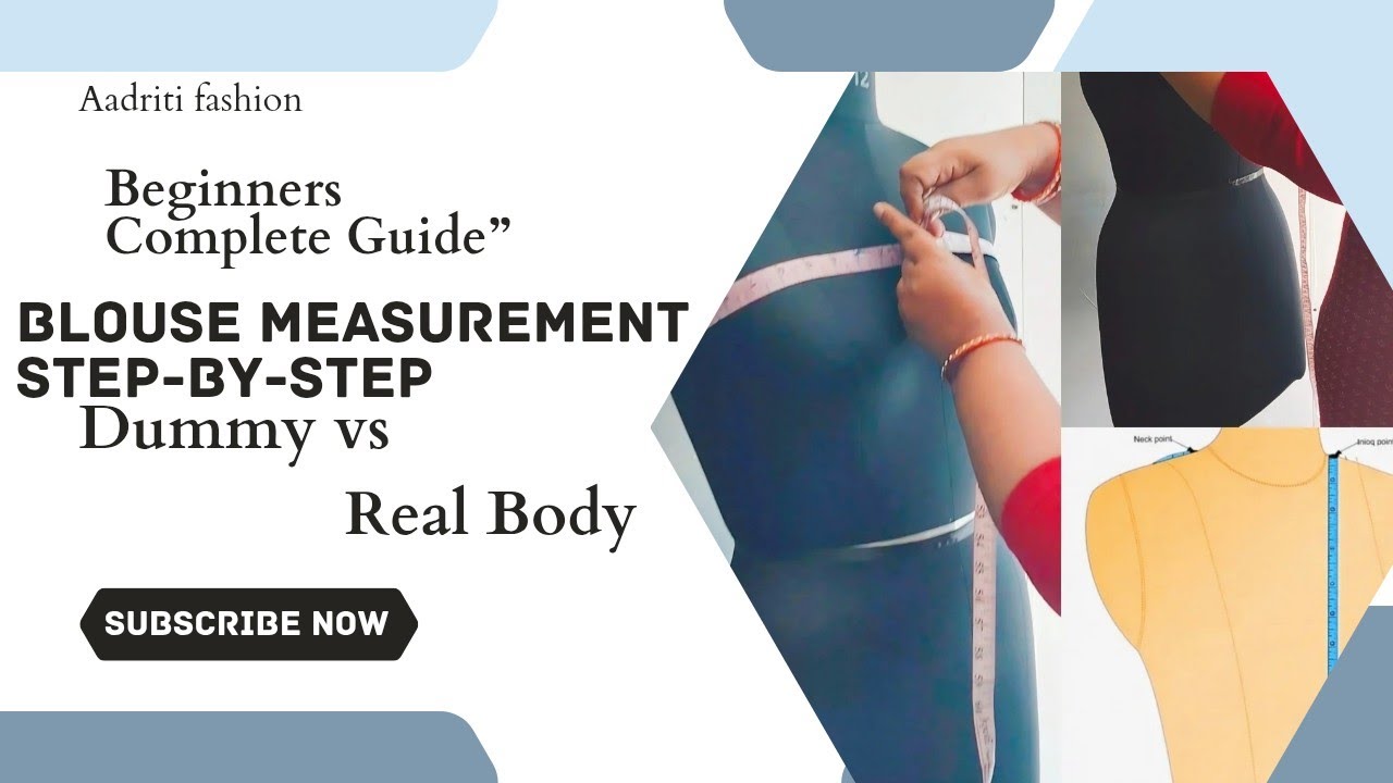 Blouse Measurement Ka Sahi Tarika | Dummy vs Real Body | Full Tutorial 