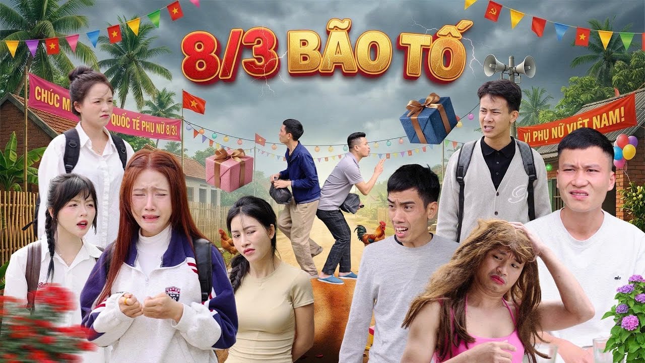 08/3 BÃO TỐ | Hai Anh Em Phần 1066 | Phim Hài Hước Gãy Media