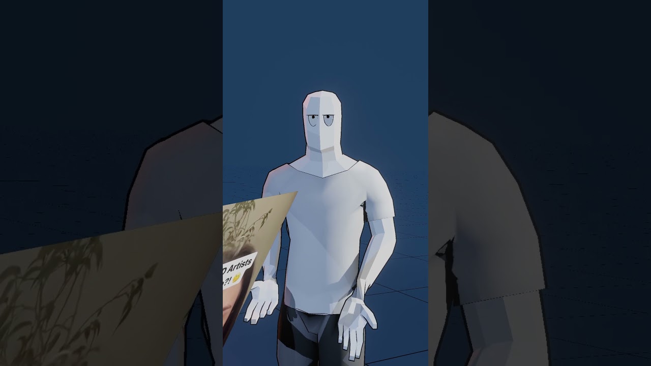 What do 3d artists actually do  #blender #animation  #sketch #funny