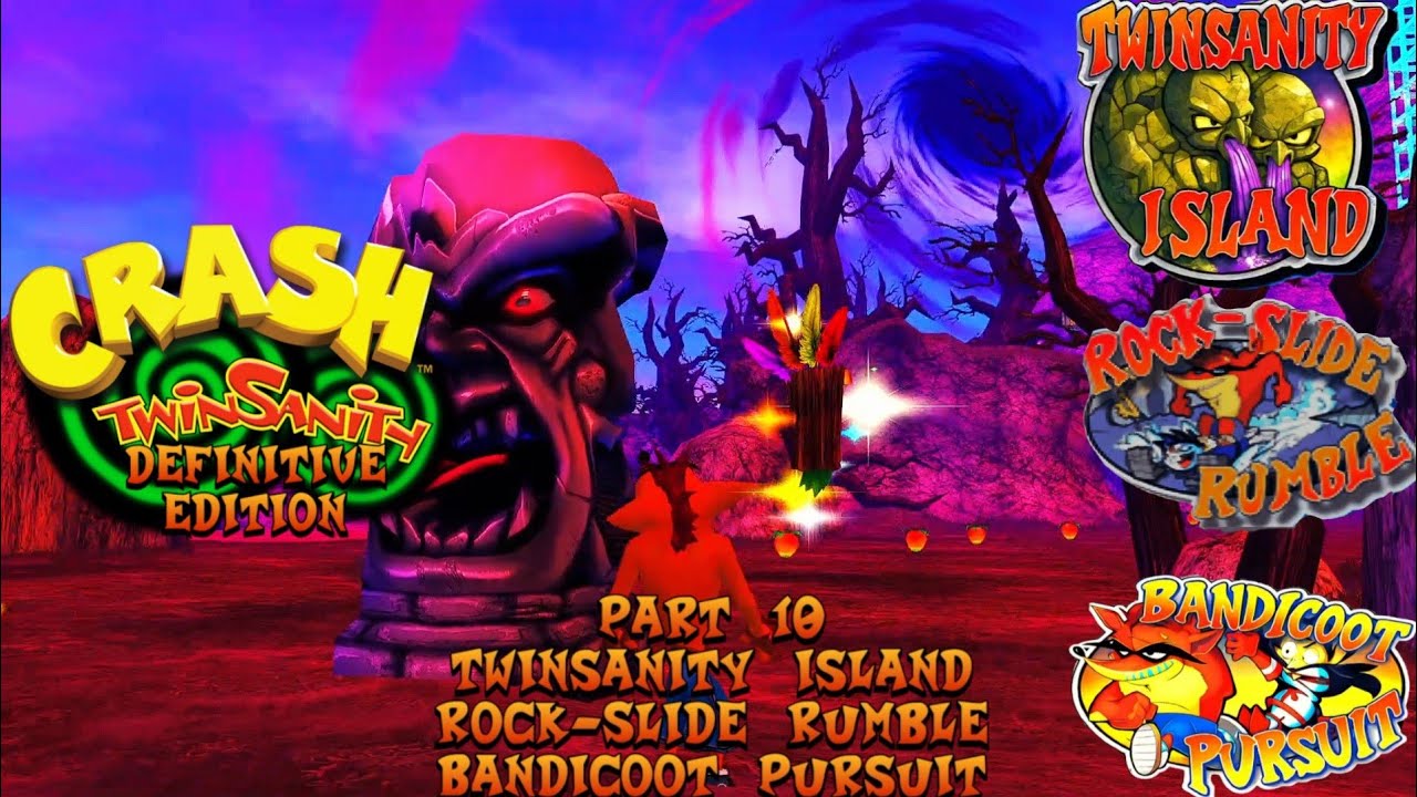 Crash Twinsanity Definitive Edition Mod Part 10: Rock-Slide Rumble & Bandicoot Pursuit