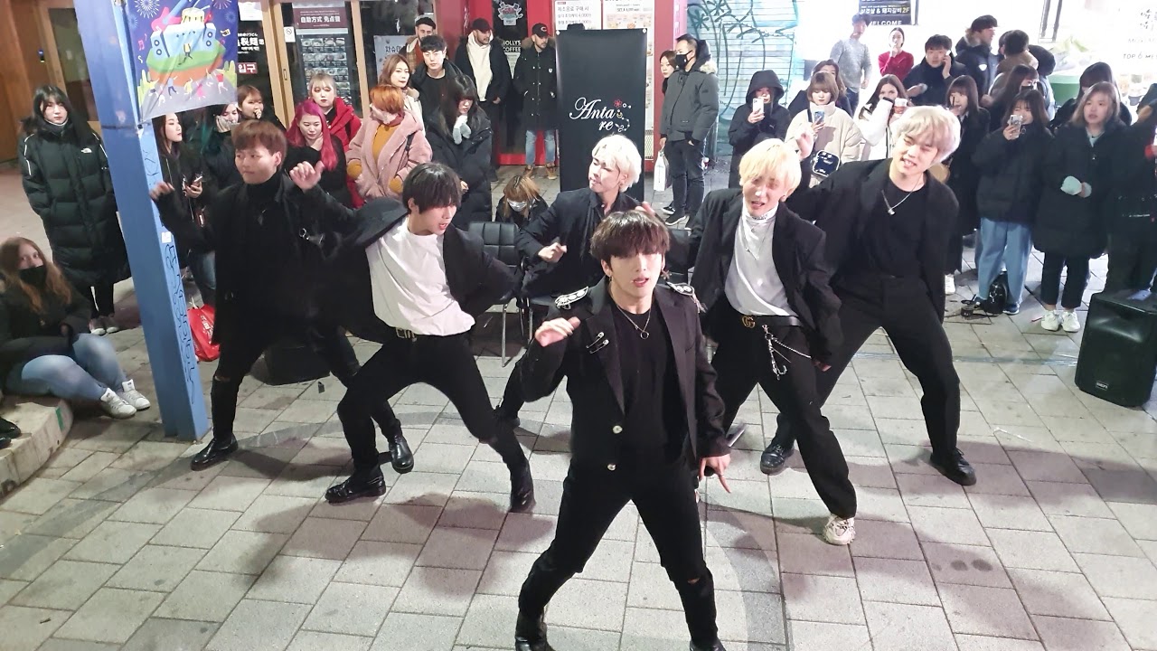 안타레스(Antares-킹덤즈(Kingdoms))/ Shine(빛나리) - PENTAGON(펜타곤) 20191208 홍대버스킹