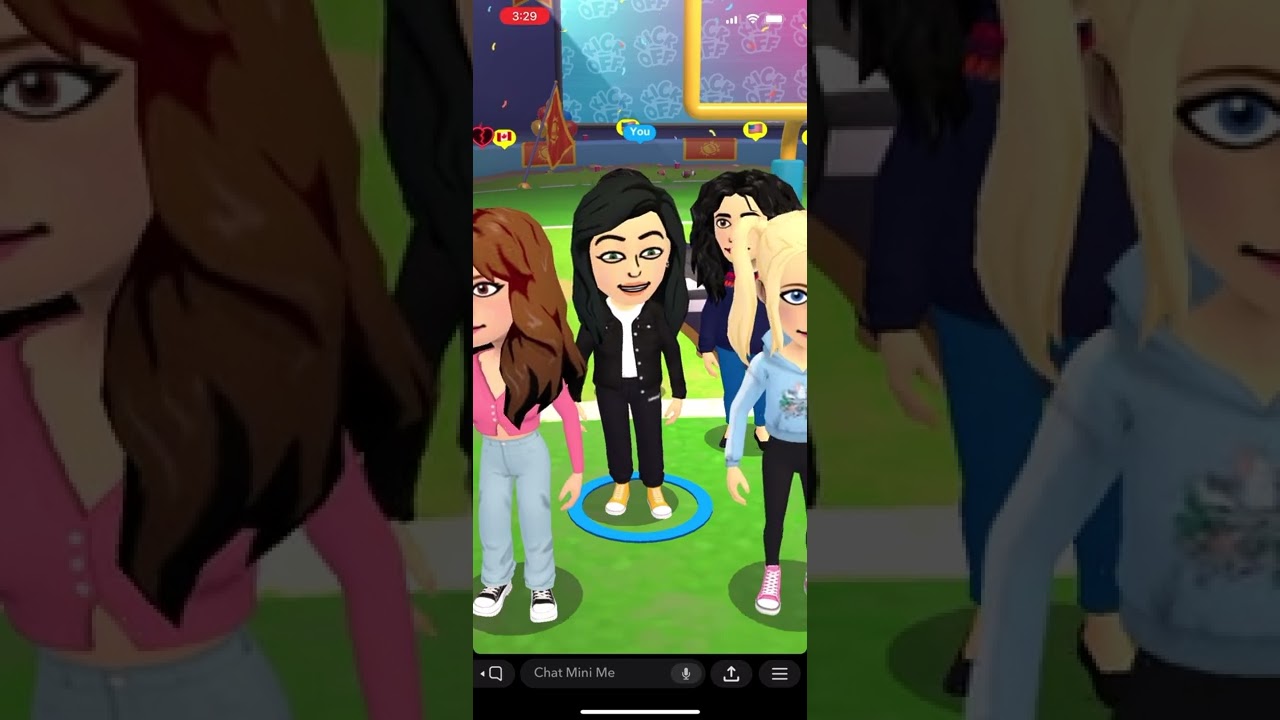Bitmoji party 🎉