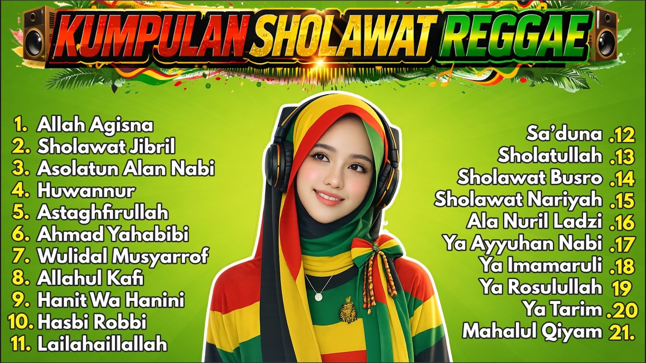 🔥 KUMPULAN SHOLAWAT REGGAE PENENANG HATI | FULL BASS VERSI TERBARU 2026 — SHOLAWAT MERDU