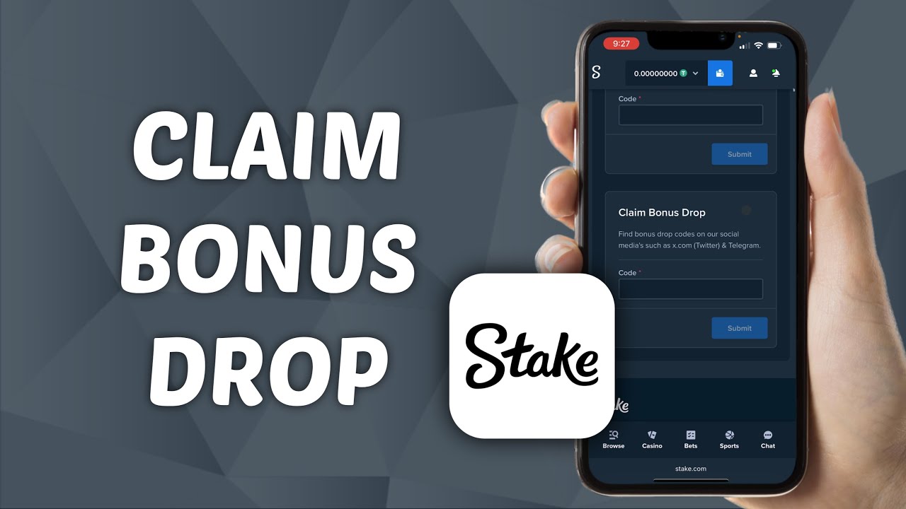 How to Claim Bonus Drop on Stake