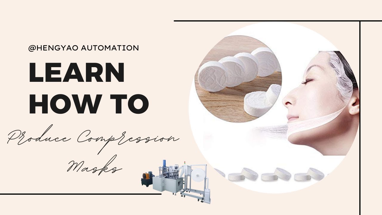 Compressed Sheet Mask Machine | Learn How to Produce Compression Masks | DIY Seet Mask Skincare