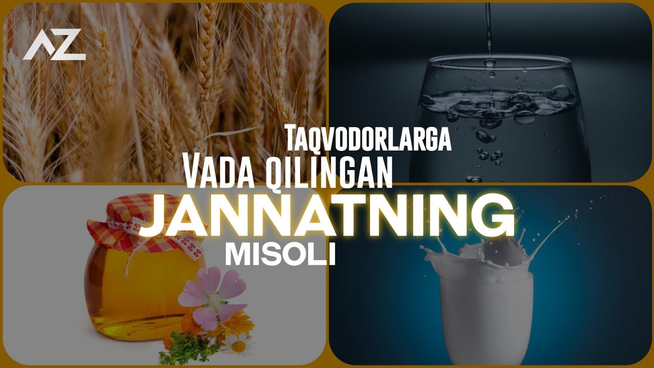 Taqvodorlarga vada qilingan jannatning misoli | Abdulloh Zufar