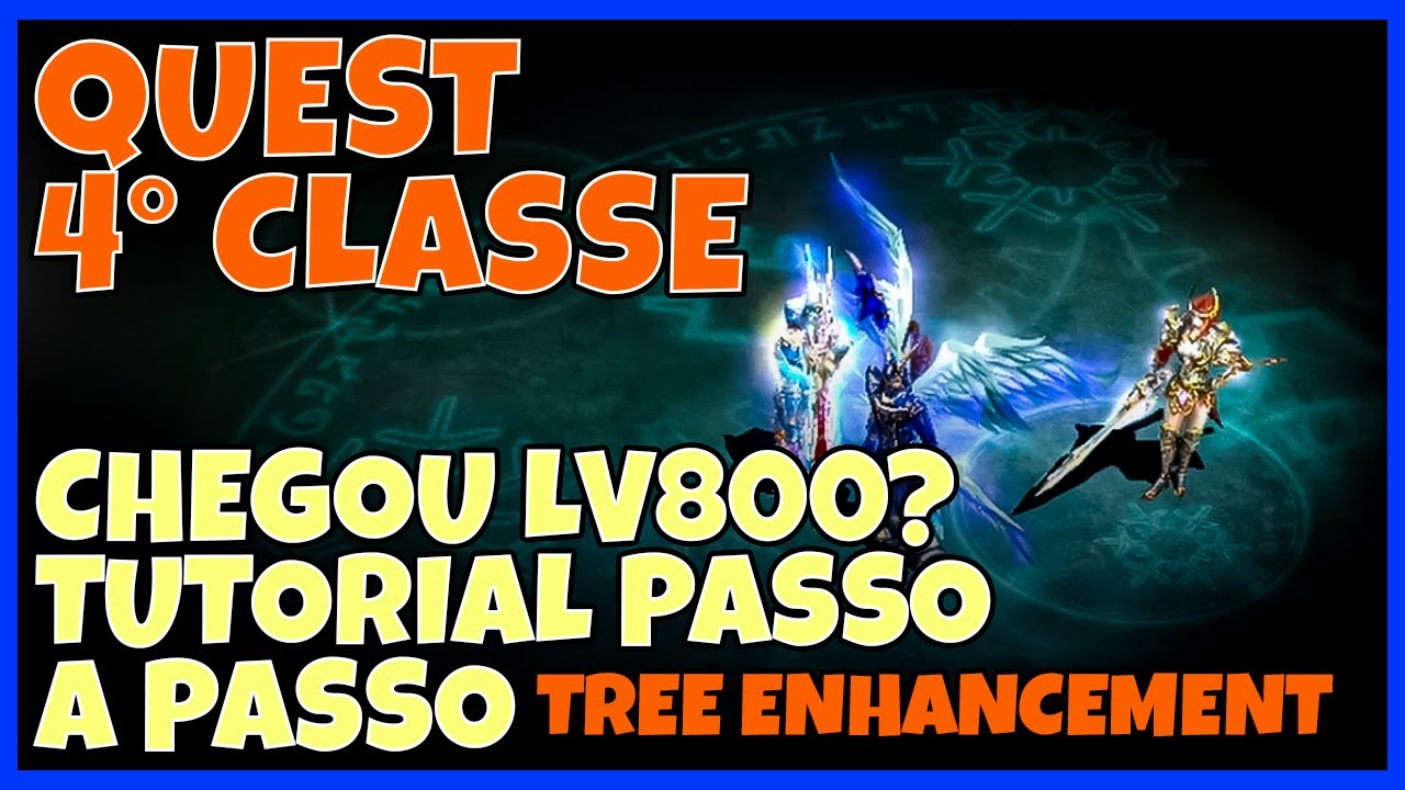 QUEST 4° CLASSE - PASSO A PASSO - CHEGOU NO 800? O QUE FAZER? - TUTORIAL COMPLETO