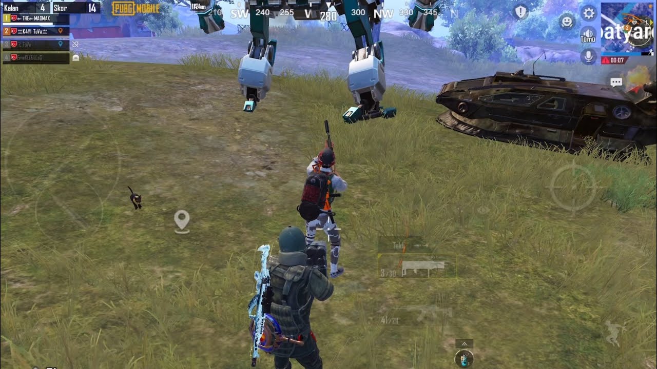 SON ADAM APTAL OLDU PUBG MOBİLE AĞIR SİLAH MODU 