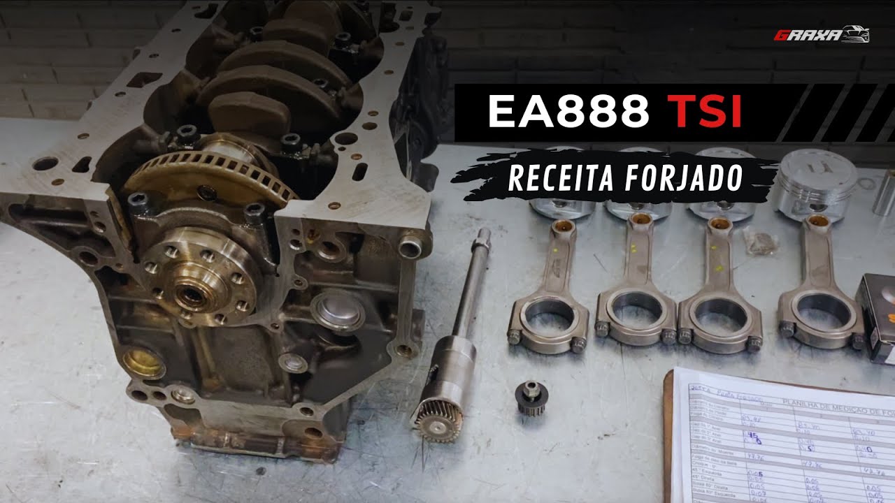 Receita EA888 Forjado baixo custo.