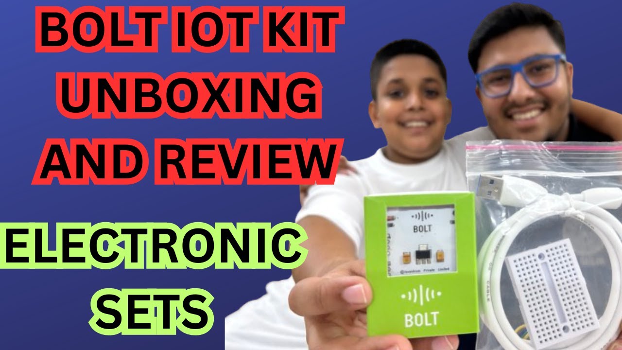 Best IOT Kits for Kids | Bolt IOT Electronic Toys, Breadboard | WitBlox