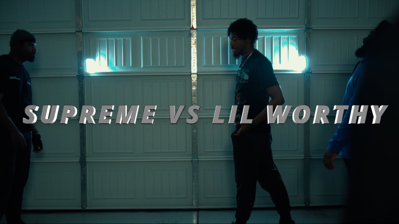 Supreme vs Free Agent aka Lil Worthy FULL BATTLE (BEEF BATTLE)