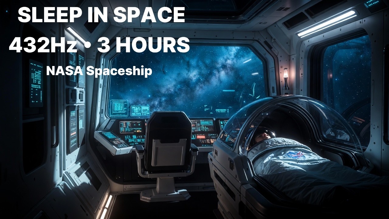 NASA Bio-Recovery Sleep System: 3 Hours Deep Sleep with 432Hz Healing Frequency