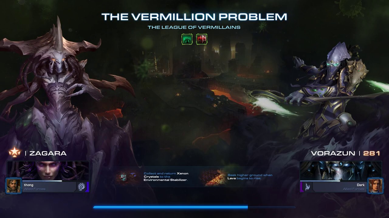 SC2 Co-op Mutation  '' the league of vermillans''