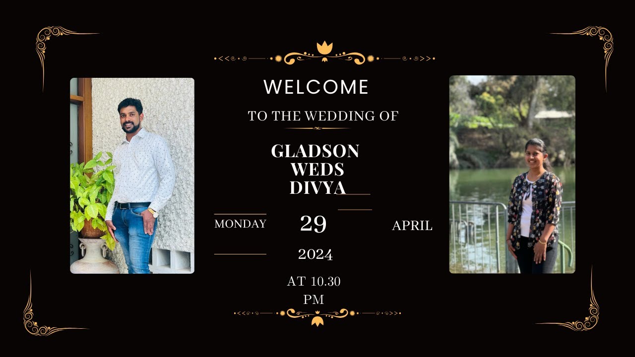 WEDDING // GLADSON WEDS DIVYA // NUPTIAL AND CELEBRATION