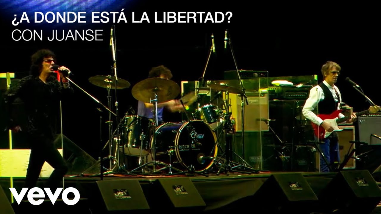 Luis Alberto Spinetta - ¿Adónde Está la Libertad? (En Vivo Estadio Vélez Sarsfield) ft. Juanse