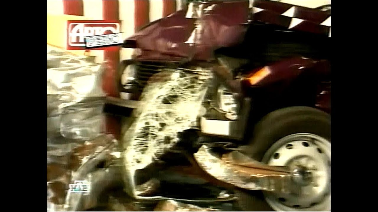 Единственный опубликованный краш-тест EuroNCAP АР ВАЗ 21214 